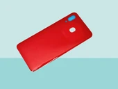 Tkgz - Samsung Galaxy A20 A205 Arka Kapak Batarya Kapağı - KIRMIZI - 1