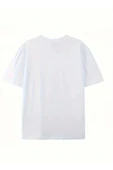 Unisex Pamuklu Eternal Light Ön Baskı Tasarım Kısa Kol Tshirt - 2