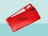 Tkgz - Samsung Galaxy A20 A 205 FULL KASA Arka Kapak Batarya Kapağı - KIRMIZI - 1