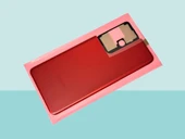 Tkgz - Samsung Galaxy S21 UTRA Arka Kapak Batarya Kapağı -  KIRMIZI thumbnail 1