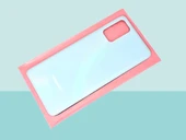 Tkgz - Samsung Galaxy S20 PLUS Arka Kapak Batarya Kapağı - MAVİ - 1