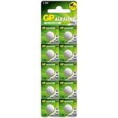 GP A76 LR44 Alkalin AG-13 PİL (A76F-2C10) 10'Lu Paket - 1