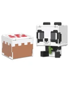 Minecraft Flippin Figs 2si1 Arada Panda ve Pasta Figürü HTL48 - 4
