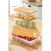 Tupper Model - Vakumlu - Mikrodalga Buzluk Saklama Kabı 3,8LT - 6