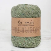 La Mia Re-Tweed Yeşil Melanj El Örgü İpi - L173 - 34415 thumbnail 1