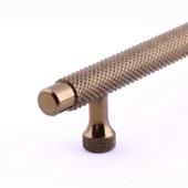 Martin Bronz Metal Kulp 128 mm Mobilya Çekmece Mutfak Dolabı Dolap Modern Kapak Kulpları Grip Desen - 4