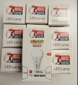 HOROZ EKOLA-9W BEYAZ LED AMPUL  10 LU PAKET - 1