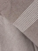 Ribbed Linje Kahve Çk Nevresim Takımı thumbnail 2