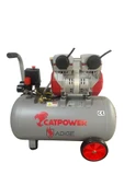Cat power 1154 Sessiz Ve Yağsız Kompresör 2 Hp 50 Lt - 1
