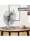 Marsstar Ms-18 Asil Ayaklı Sanayi Tip Vantilatör 90W - 4