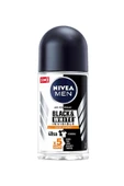 Nivea Men Invisible Black & White Güçlü Etki 50 ml Erkek Roll-On - 1