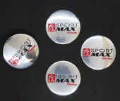 Jant Göbek Arma İthal Metal Sticker SportMax Racing Dizayn - 5