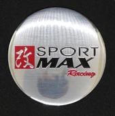 Jant Göbek Arma İthal Metal Sticker SportMax Racing Dizayn - 4