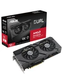 Asus RX 7700 XT Dual OC Edition DUAL-RX7700XT-O12G 192 Bit GDDR6 12 GB Ekran Kartı - 1