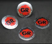 Jant Göbek Arma İthal Metal Sticker GR Dizayn thumbnail 1