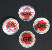 Jant Göbek Arma İthal Metal Sticker GR Dizayn thumbnail 5