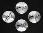 Jant Göbek Arma İthal Metal Sticker R-1 Sport Dizayn thumbnail 5