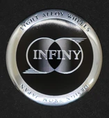 Jant Göbek Arma İthal Metal Sticker Infiny Dizayn thumbnail 4