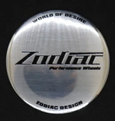 Jant Göbek Arma İthal Metal Sticker Zodiac Dizayn thumbnail 4