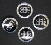 Jant Göbek Arma İthal Metal Sticker Infiny Dizayn thumbnail 5