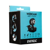 Everest SC-826 0.3MP 640x480 USB Microfonlu Webcam - 1