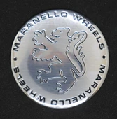 Jant Göbek Arma İthal Metal Sticker Maranello Dizayn thumbnail 4