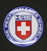 Jant Göbek Arma İthal Metal Sticker HRE Dizayn thumbnail 4