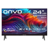 Onvo 24OVF6000H 24" 60 Ekran WIFI 12V Uydu Alıcılı Android Smart LED TV - 1
