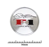 Jant Göbek Arma İthal Metal Sticker F1 Racing Dizayn thumbnail 2