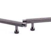 Martin Füme Metal Kulp 128 mm Mobilya Çekmece Mutfak Dolabı Dolap Modern Kapak Kulpları Grip Desen - 9