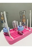 Buclee Pembe Biberon Kurutucusu Bpa İçermeyen Biberonluk Biberon Standı - 5
