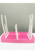 Buclee Pembe Katlanabilir Pratik Biberon Kurutucu - 3