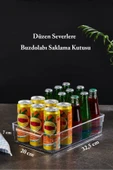 Buclee Pratik Buzdolabı Düzenleyici Organizer Çok Amaçlı Saklama Kutusu - 1