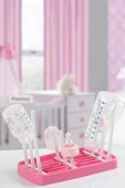 Buclee Pratik Biberon Kurutucu Katlanabilir Taşınabilir Çok Amaçlı Pembe thumbnail 1