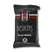 Beşiktaş Islak Cep Mendili 15 Yaprak (609024) 10 Adet - 3