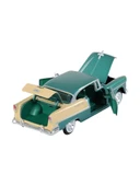 Metal 1955 Chevy Bel Air Yeşil 1:24 Ölçek - 3