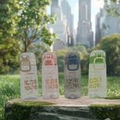 Relaxion, İthal Lüx Kahverengi Matara/Suluk 650 Ml (443) - 4