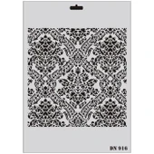 Rich Dantel Seri DN-916 Stencil 35x25 cm - 1