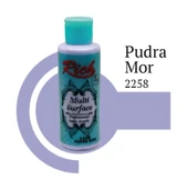 Riculti Surface 2258 Pudra Mor Akrilik Boya 130 cc - 1
