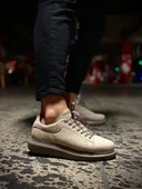 Yüksek Taban Günlük Ayakkabı Vizon Süet thumbnail 7