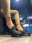 Günlük Spor Klasik Ayakkabı Siyah (Siyah Taban) thumbnail 4