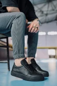 Günlük Ayakkabı Siyah (Siyah Taban) thumbnail 4