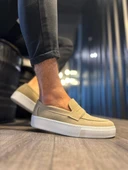 Günlük Klasik Ayakkabı Vizon Süet thumbnail 3