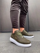 Yüksek Taban Günlük Ayakkabı Haki thumbnail 3