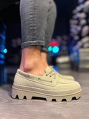 Yüksek Taban Klasik Ayakkabı Vizon Süet thumbnail 1