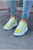 Sarı Boyalı Erkek Casual Ayakkabı - 1