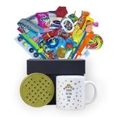 Anılarla Dolu Siyah Hediye Kutusu ve Benden Bir Tane Daha Yok Yazılı Kupa Bardak - 2