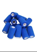 Kendinden Yapışkanlı Elastik Koban Bandaj-Kendine Yapışan Coban Mavi Renkli 10 cm x 4,5 metre - 3