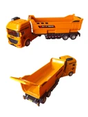 Damperli Metal Kasa Oyuncak  Harfiyat Kamyonu 26 cm - 1