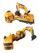 Sürtmeli Oyuncak Kamyon Kepçe - 26 cm - 1